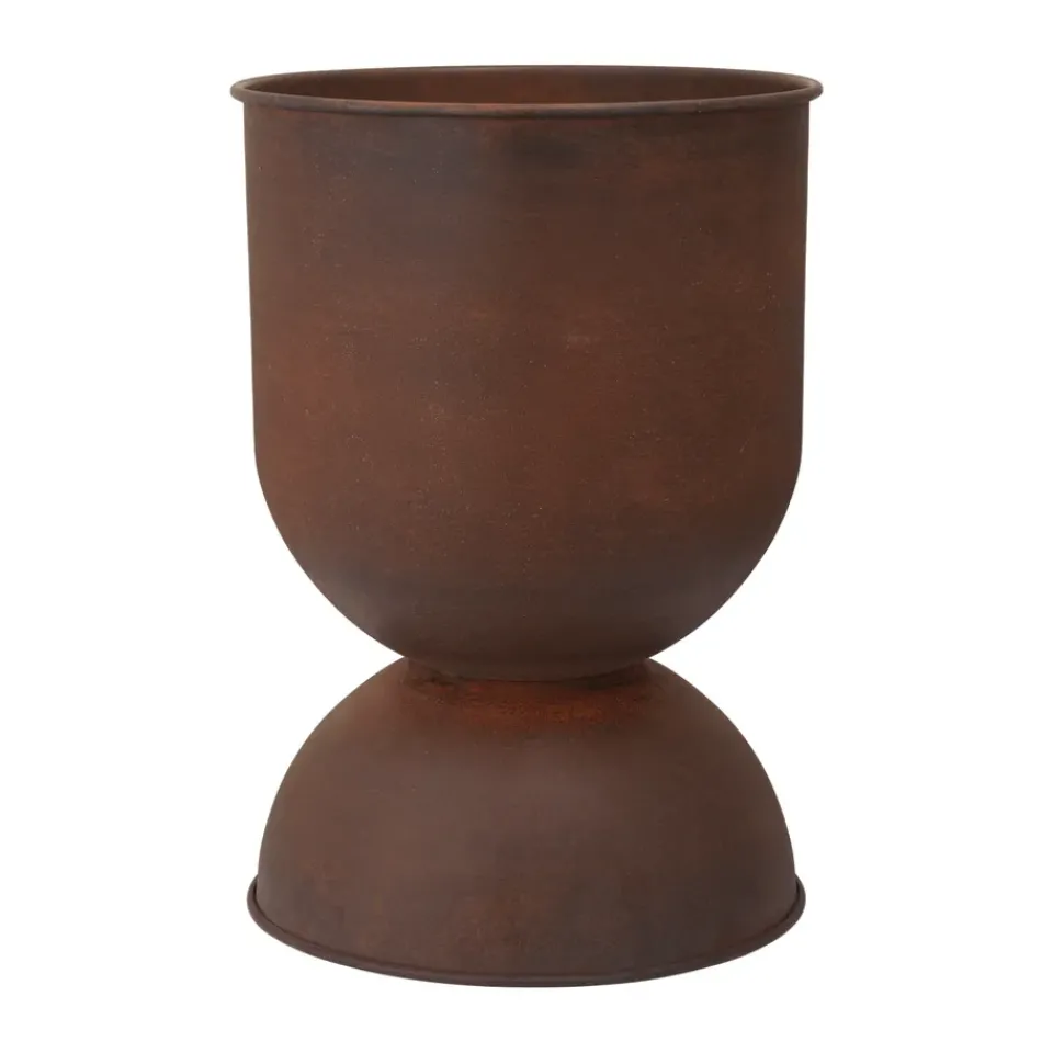 Maceta Hourglass mediana Ø40 cm, Rust*Ferm Living New
