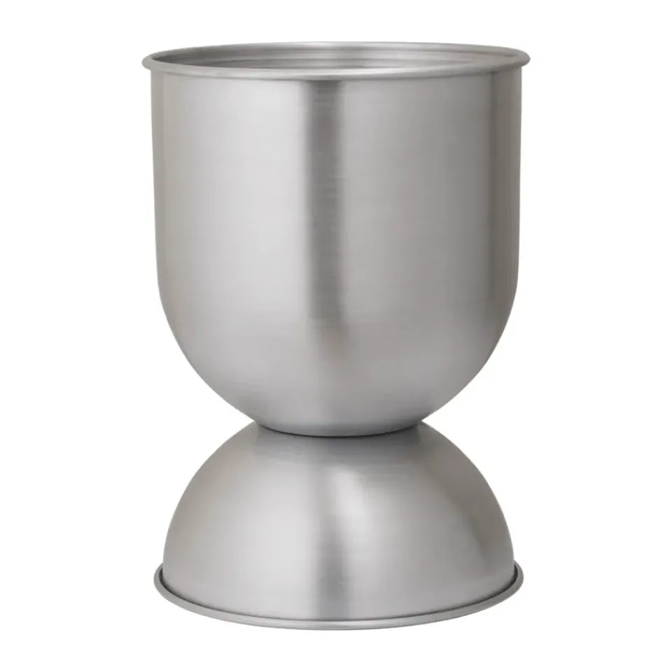 Maceta Hourglass pequeña Ø30 cm, Aluminio*Ferm Living New