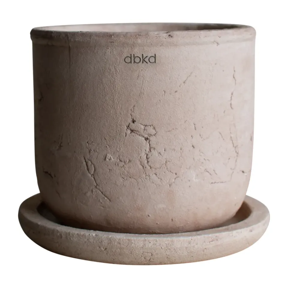 Maceta Terra, Sand, Ø16×16 cm*DBKD New