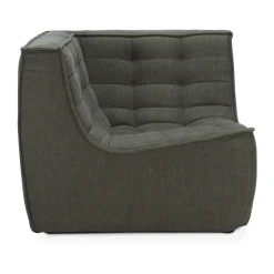 Módulo de esquina N701 recto, Tela Moss Eco*Ethnicraft Clearance
