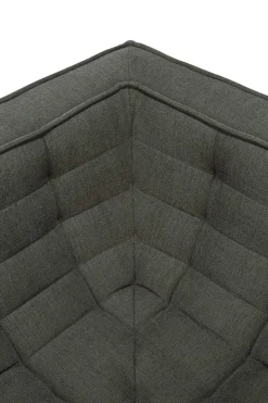 Módulo de esquina N701 recto, Tela Moss Eco*Ethnicraft Clearance