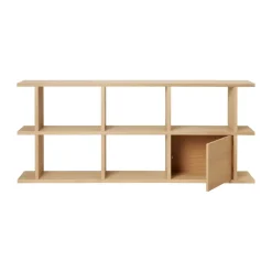Módulo de estantería de armario Kona, Natural*Ferm Living