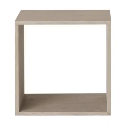 Módulo de estantería Stacked 2.0 abierto, mediano, roble*Muuto Online