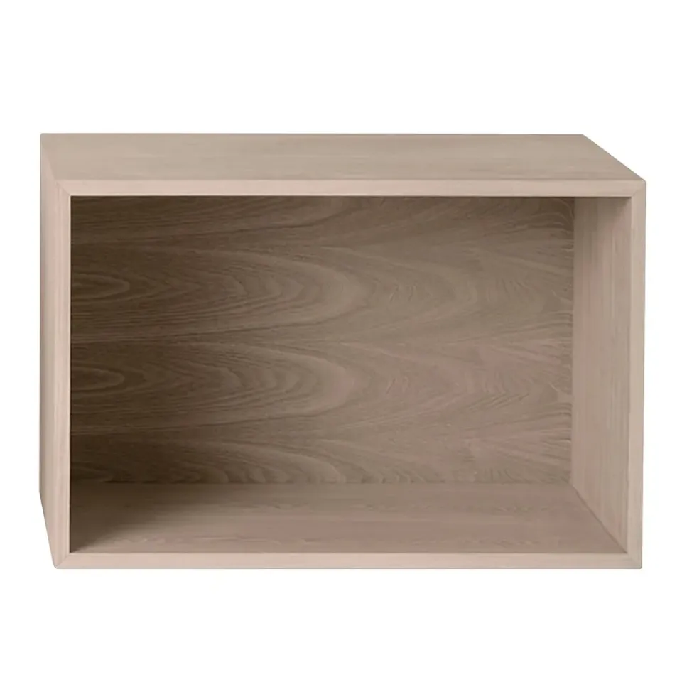 Módulo de estantería Stacked 2.0 con fondo, large, roble*Muuto Discount