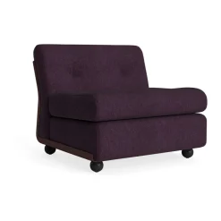Módulo de sofá Amanta, Burgundy red-turf burgundy, 1 plaza/butaca*HAY Hot