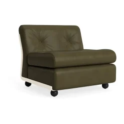Módulo de sofá Amanta, Cream beige-sense forest, 1 plaza/butaca*HAY Best