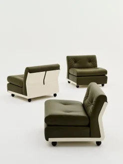 Módulo de sofá Amanta, Cream beige-sense forest, 1 plaza/butaca*HAY Best