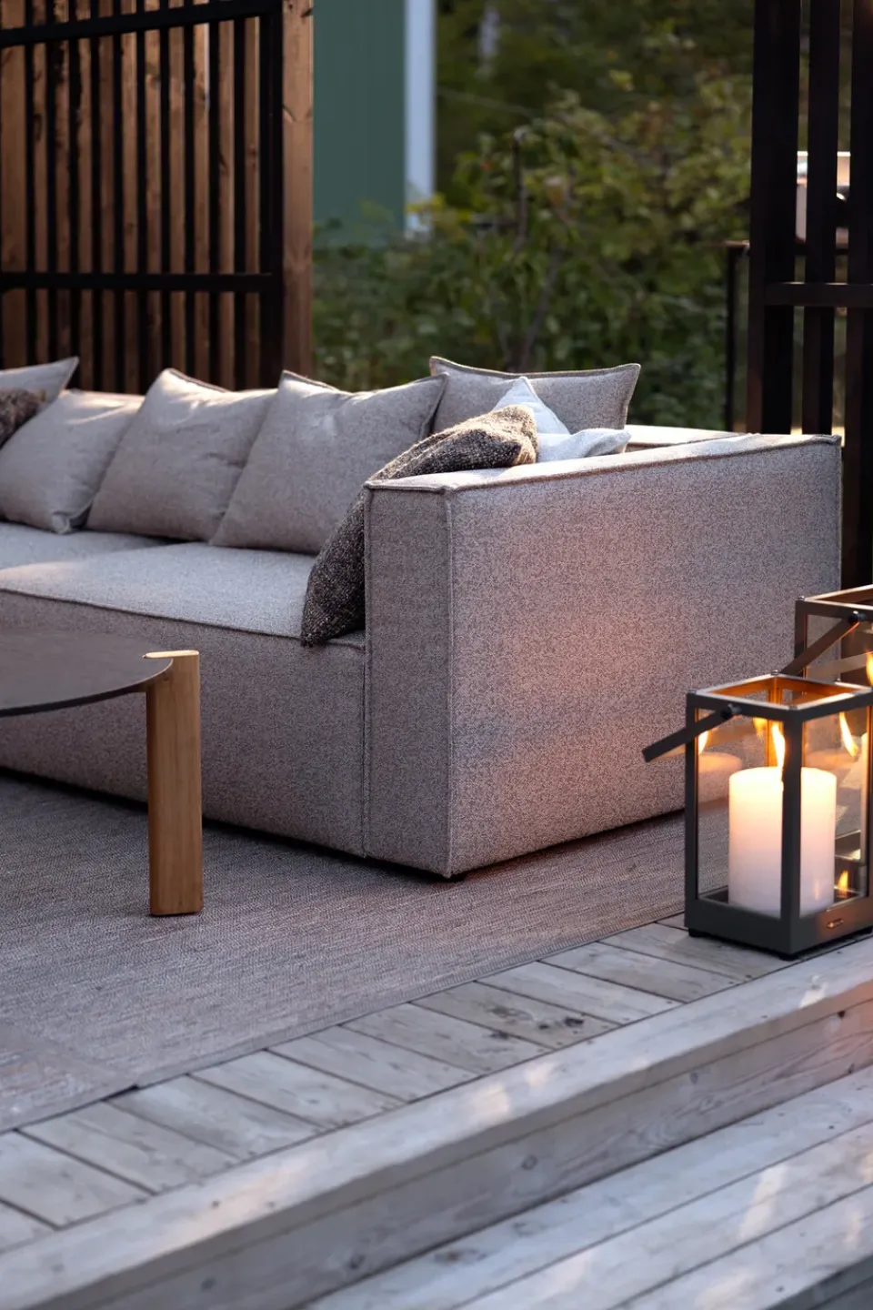 Módulo de sofá Muki, Light taupe, terminación izquierda*Brafab Discount
