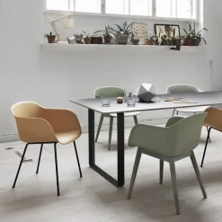 Mesa 70/70 255x108 cm, Sand laminate-Plywood-Sand*Muuto Online
