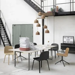 Mesa 70/70 255x108 cm, Sand laminate-Plywood-Sand*Muuto Online