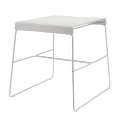 Mesa A-café table outdoor, Soft Grey*Zone Denmark Best