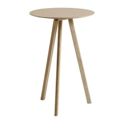 Mesa alta CPH20 2.0, Ø70 cm, Roble lacado-roble chapado*HAY Discount