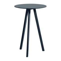 Mesa alta CPH20 2.0, Ø70 cm, Smokey blue linoleum-Deep blue*HAY Discount