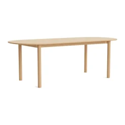 Mesa Annex Oblong, Roble lacado, 220x95 cm*HAY