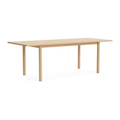 Mesa Annex Overhang, Roble lacado, 220x90 cm*HAY Outlet