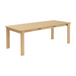 Mesa Assemble, Teca, 220×92 cm*Muuto Hot