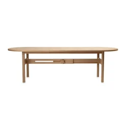 Mesa Ateljé, Roble-natural-pomo en roble*Gärsnäs Outlet