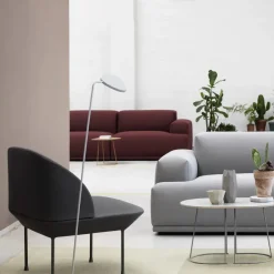 Mesa auxiliar Airy S, Off-white nanolaminate*Muuto Clearance