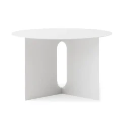 Mesa auxiliar Androgyne Ø63 cm, Ivory*Audo Copenhagen New