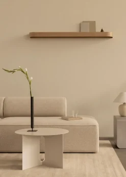 Mesa auxiliar Androgyne Ø63 cm, Ivory*Audo Copenhagen New