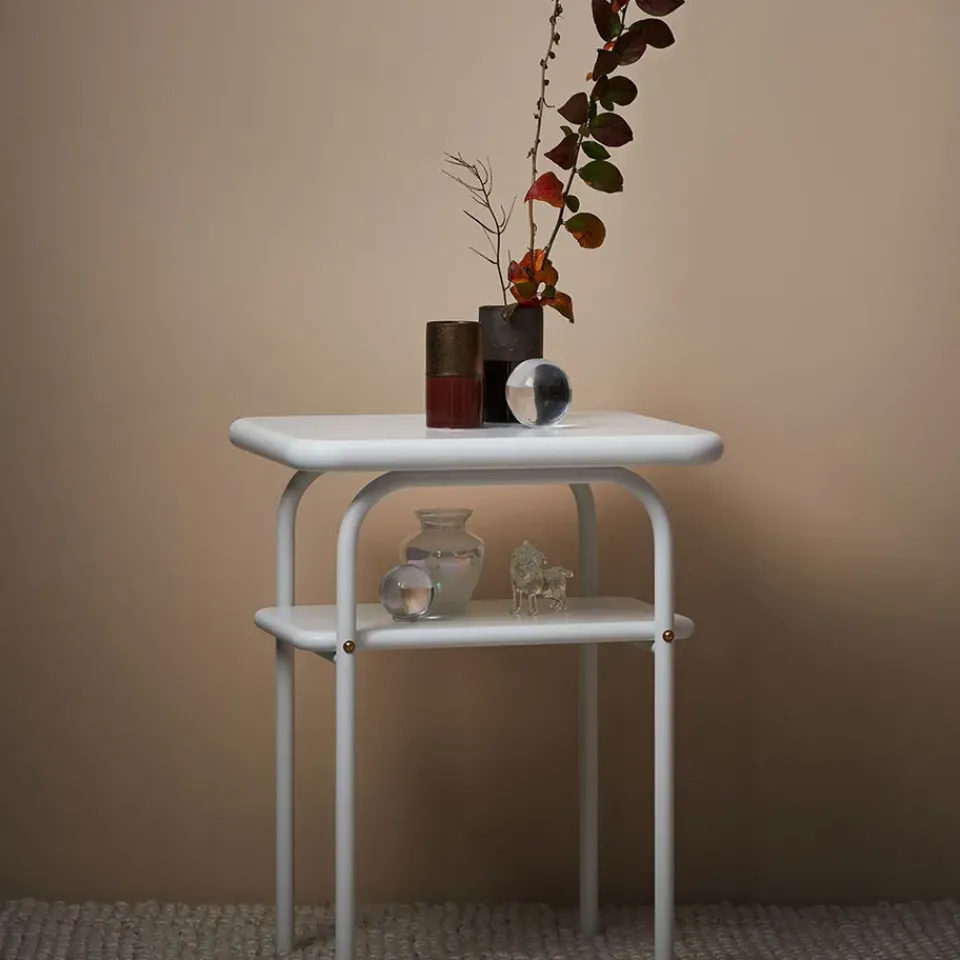 Mesa auxiliar Anyplace, White*Maze Online