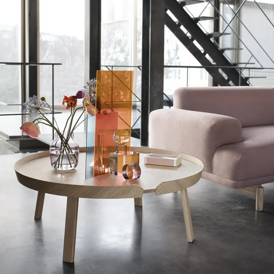 Mesa auxiliar Around extra large, Oak*Muuto Best