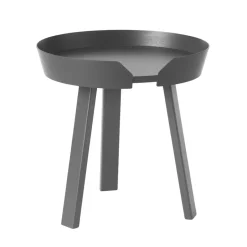 Mesa auxiliar Around, pequeña, antracita*Muuto Sale
