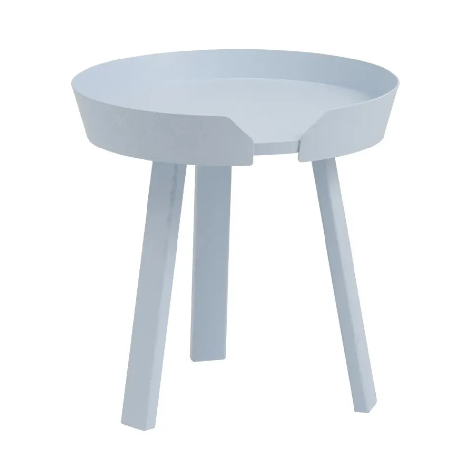 Mesa auxiliar Around, pequeña, Light blue*Muuto New
