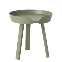 Mesa auxiliar Around, pequeña, dusty green*Muuto Hot