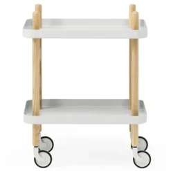 Mesa auxiliar Block, claro*Normann Copenhagen Outlet