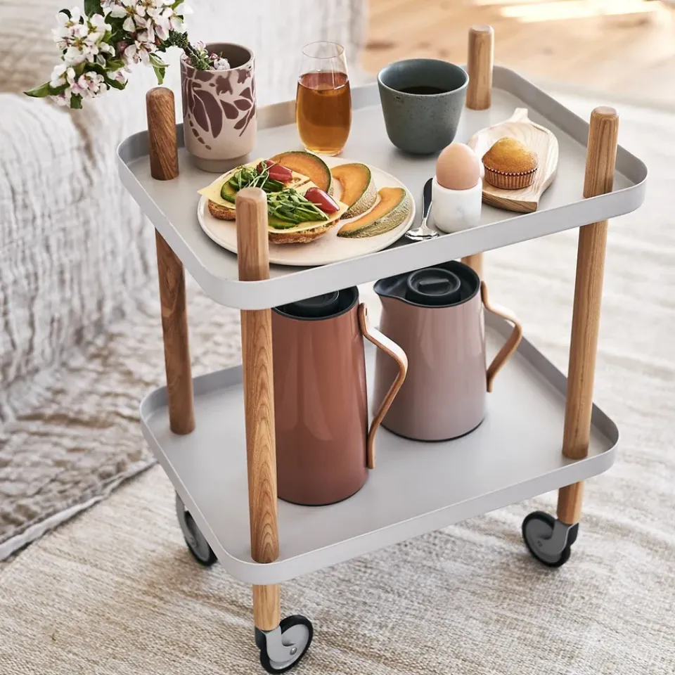 Mesa auxiliar Block, claro*Normann Copenhagen Outlet