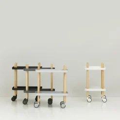Mesa auxiliar Block, claro*Normann Copenhagen Outlet