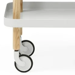 Mesa auxiliar Block, claro*Normann Copenhagen Outlet