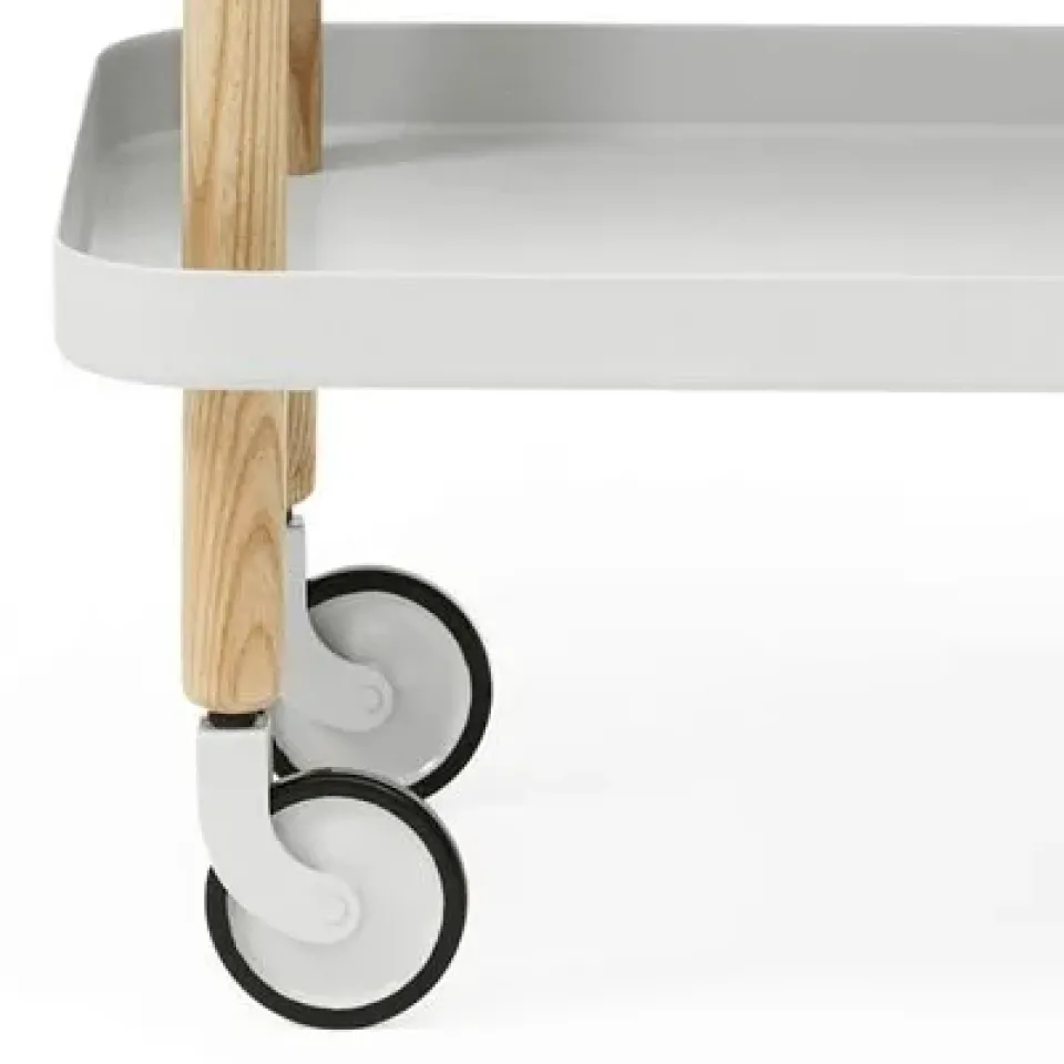Mesa auxiliar Block, claro*Normann Copenhagen Outlet