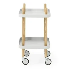 Mesa auxiliar Block, claro*Normann Copenhagen Outlet