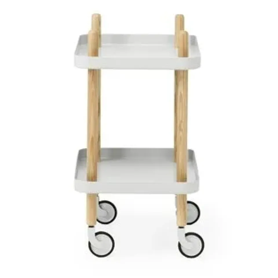 Mesa auxiliar Block, claro*Normann Copenhagen Outlet