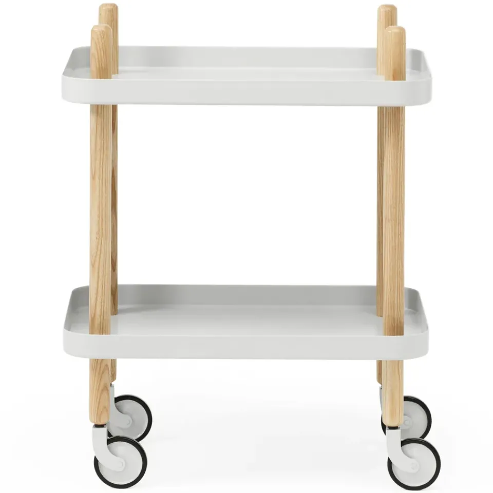 Mesa auxiliar Block, claro*Normann Copenhagen Outlet