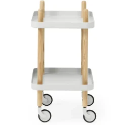 Mesa auxiliar Block, claro*Normann Copenhagen Outlet