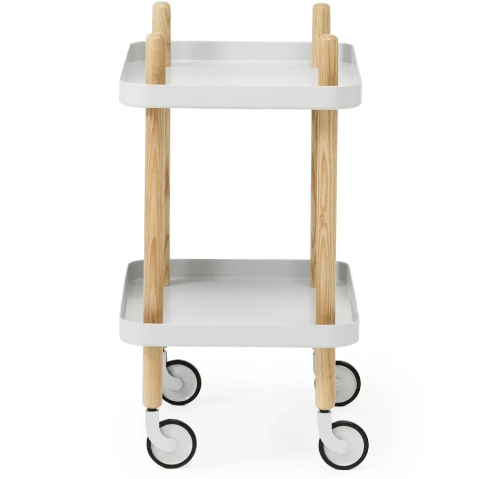 Mesa auxiliar Block, claro*Normann Copenhagen Outlet