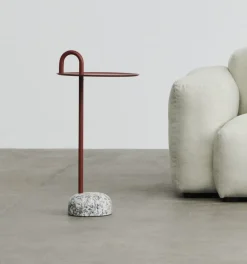 Mesa auxiliar Bowler, Tile red-granite*HAY