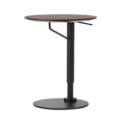 Mesa auxiliar Branch Ø45 cm, Dark stained oak*Audo Copenhagen Outlet