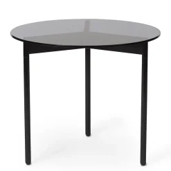 Mesa auxiliar con bastidor inferior From Above Ø52 cm, Gris*Warm Nordic Online