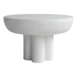 Mesa auxiliar Crown low Ø65 cm, bone white*101 Copenhagen Sale