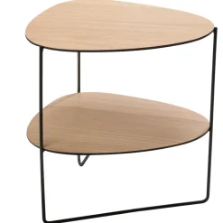 Mesa auxiliar Curve Double, roble*LIND DNA Online