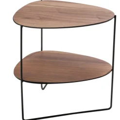 Mesa auxiliar Curve Double, nogal*LIND DNA Clearance