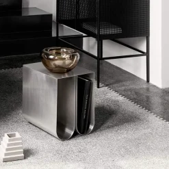 Mesa auxiliar Curved, Stainless steel*Kristina Dam Studio New