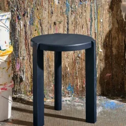 Mesa auxiliar D108 Ragnesminde Ø35 cm, medianoche*FDB Møbler Online