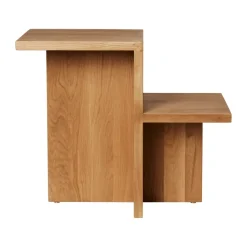 Mesa auxiliar Distinct 59,5x35x50 cm, Natural oak*Ferm Living Outlet