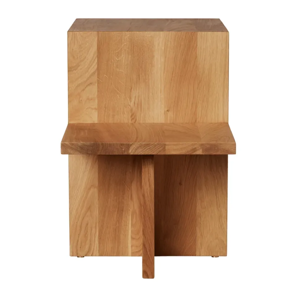 Mesa auxiliar Distinct 59,5x35x50 cm, Natural oak*Ferm Living Outlet