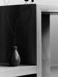 Mesa auxiliar Distinct 59,5x35x50 cm, Natural oak*Ferm Living Outlet